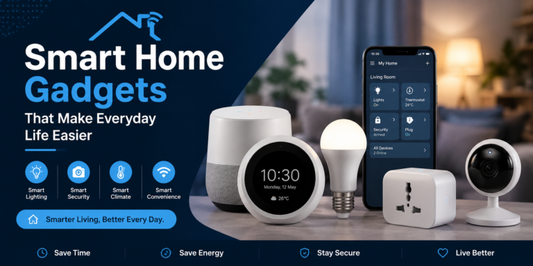 Smart Home Gadgets That Make Everyday Life Easier