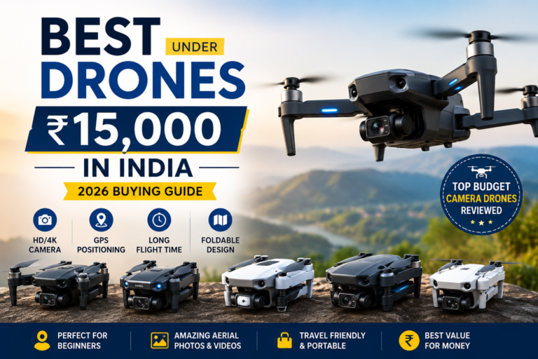 Best Drones Under ₹15,000 in India