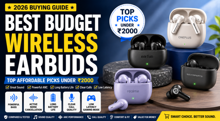 Best TWS Earbuds Under ₹2000 in India