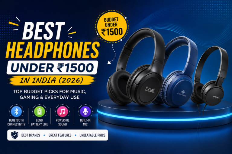 Best Headphones Under ₹1500 in India (2026)