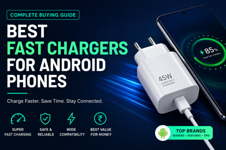 Best Fast Chargers for Android Phones in Kerala